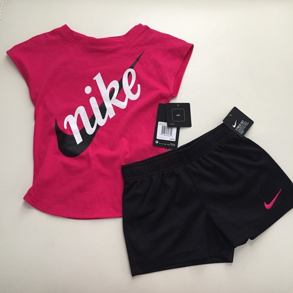 Nike Other - Nike two pieces cute pink girl set 6242